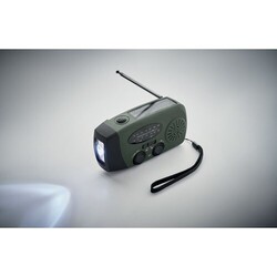 ONDA Radio portable avec torche LED