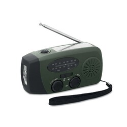 ONDA Radio portable avec torche LED