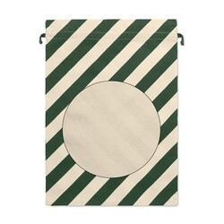 LAUKKU Grand sac coton Père Noël