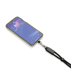 Bracelet téléphone avec câble 60W en rPET RCS LoopAmp