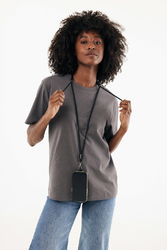 Tour de cou téléphone réglable en rPET recyclé RCS CarryLoop