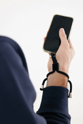 Bracelet téléphone réglable en rPET recyclé RCS CarryLoop