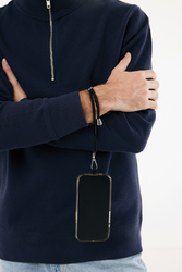 Bracelet téléphone réglable en rPET recyclé RCS CarryLoop