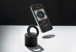 Enceinte 3W avec support en plastique recyclé RCS Magpulse