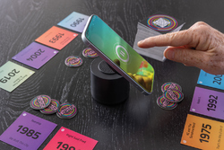 Enceinte 3W avec support en plastique recyclé RCS Magpulse