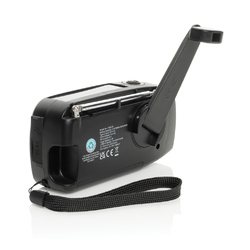 Radio d'urgence en plastique recyclé RCS RescueWave