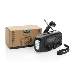 Radio d'urgence en plastique recyclé RCS RescueWave