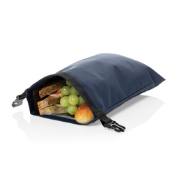 Sac à lunch pliable 30x20cm en rPET AWARE™ Snackstrap