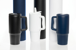 Mug 900ml étanche en acier inoxydable recyclé RCS Embrace