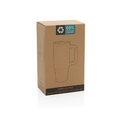Mug 900ml étanche en acier inoxydable recyclé RCS Embrace