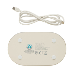 Réveil à bruit blanc en plastique recyclé RCS LumaRise