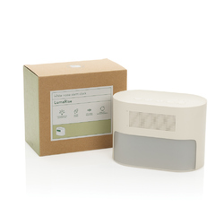 Réveil à bruit blanc en plastique recyclé RCS LumaRise