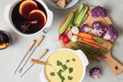 BOSKA Set à fondue 750 ml au fromage Party