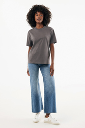 T-shirt lourd en coton recyclé IQONIQ Nikko