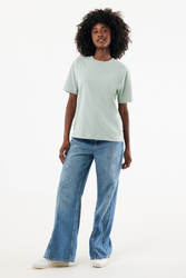 T-shirt lourd en coton recyclé IQONIQ Nikko