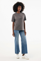 T-shirt lourd en coton recyclé IQONIQ Nikko