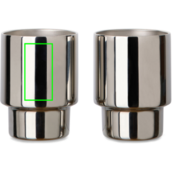 VINGA Set de 2 tasses en acier RCS Nagano