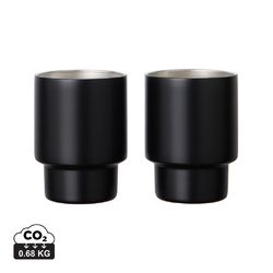 VINGA Set de 2 tasses en acier RCS Nagano