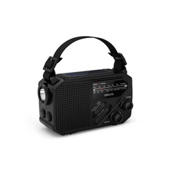 Radio d'urgence Philips TAR1609 avec tuner analogique FM/AM et lampe de poche