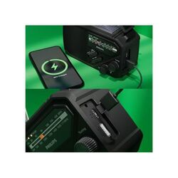 Radio d'urgence Philips TAR1609 avec tuner analogique FM/AM et lampe de poche