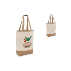 Coton-Jute Sac fourre-tout OEKO-TEX® 41 x 13 x 41cm 320g/m²