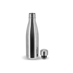 Sagaform Bouteille en acier Nils Chrome 500 ml