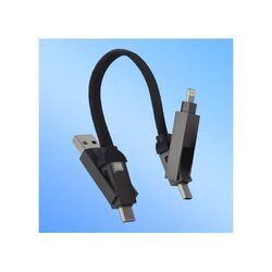 Câble multifonctionnel 4-en-1 Porte-clés 60 W