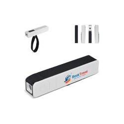 Travel Powerbank 5-en-1 - Balance de Lugage - Lampe de poche - Règle - Thermomètre