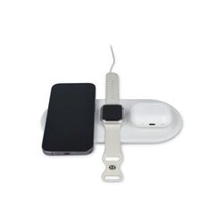 Chargeur sans fil rapide 3-en-1 15 W   téléphones / Apple Watch / AirPod