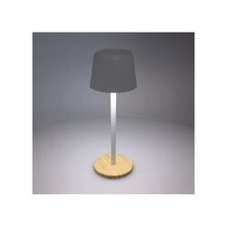 Lampe de table Solis à intensité variable avec pied en bambou