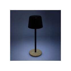 Lampe de table Solis à intensité variable avec pied en bambou