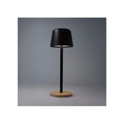 Lampe de table Solis à intensité variable avec pied en bambou