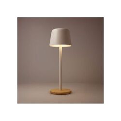 Lampe de table Solis à intensité variable avec pied en bambou