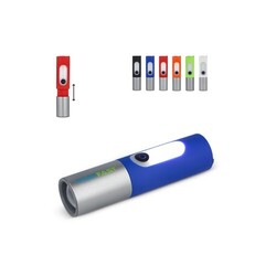 Lampe de poche LED rechargeable 10 W avec fonction zoom 300 lm