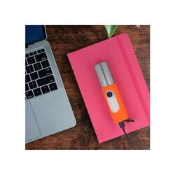 Lampe de poche LED rechargeable 10 W avec fonction zoom 300 lm