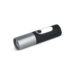 Lampe de poche LED rechargeable 10 W avec fonction zoom 300 lm