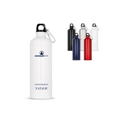Bouteille d’eau en aluminium avec mousqueton 750ml