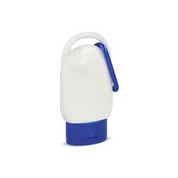 Lotion solaire avec mousqueton SPF30 en matériau recyclé