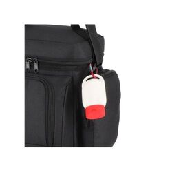 Lotion solaire avec mousqueton SPF30 en matériau recyclé