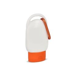 Lotion solaire avec mousqueton SPF30 en matériau recyclé