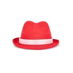 Chapeau en polyester avec bande