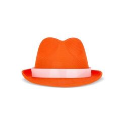 Chapeau en polyester avec bande