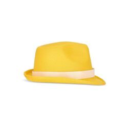 Chapeau en polyester avec bande