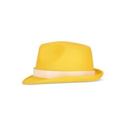 Chapeau en polyester avec bande