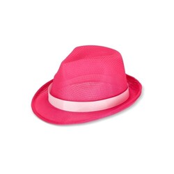 Chapeau en polyester avec bande