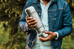 Gourde Explorer Duo 1L Black+Blum