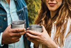 Gourde Explorer Duo 1L Black+Blum