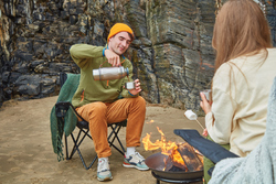 Gourde Explorer Duo 1L Black+Blum