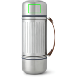 Gourde Explorer Duo 1L Black+Blum