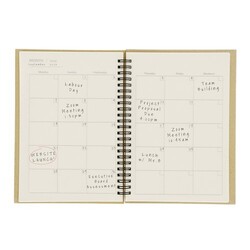Cahier Planning Mensuel Celik